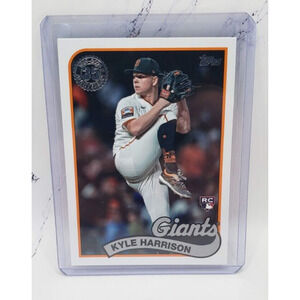 2024 Topps Series 1 - 1989 Kyle Harrison Rookie RC #89B-95 San Francisco Giants